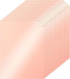 Silunkia 100 Sheets Pink Shimmer Cardstock 8.5 x 11 Crafts Paper, 200gsm/75lb by Silunkia