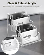 Uniclife Acrylic Business Card Holder - Image 4
