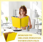 Skyygemm 24 Pcs Classification Folders Letter Size, 3 Divider Pressboard File - Image 5