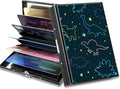 BWEGRHE Slim Credit Card Holder, Fun Dinosaurs RFID Blocking Metal Wallet by BWEGRHE