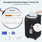 VidaTeco Paper Shredder for Home Office Heavy Duty - Image 3