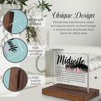 Midwife Appreciation Gift Desk Sign - Image 3