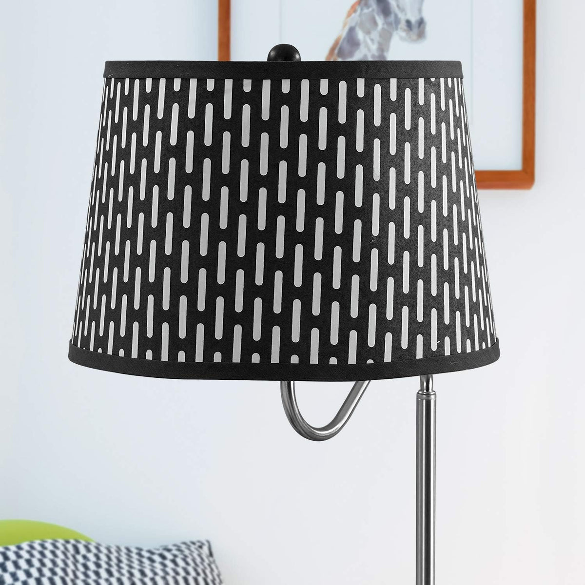 Brightech Madison Side Table with Lamp Combo with LED Bulb, Desk Lamp with US...