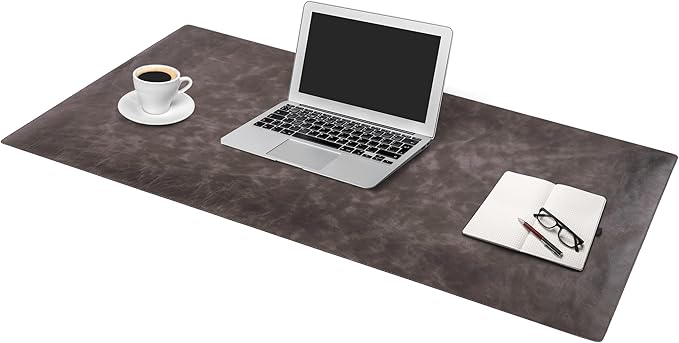 Node Leather - Genuine Leather Desk Mat - Executive Real Leather Desk Pad - - Image 7