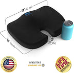 Everlasting Comfort Doctor Recommended Memory Foam Seat Cushion - Image 3