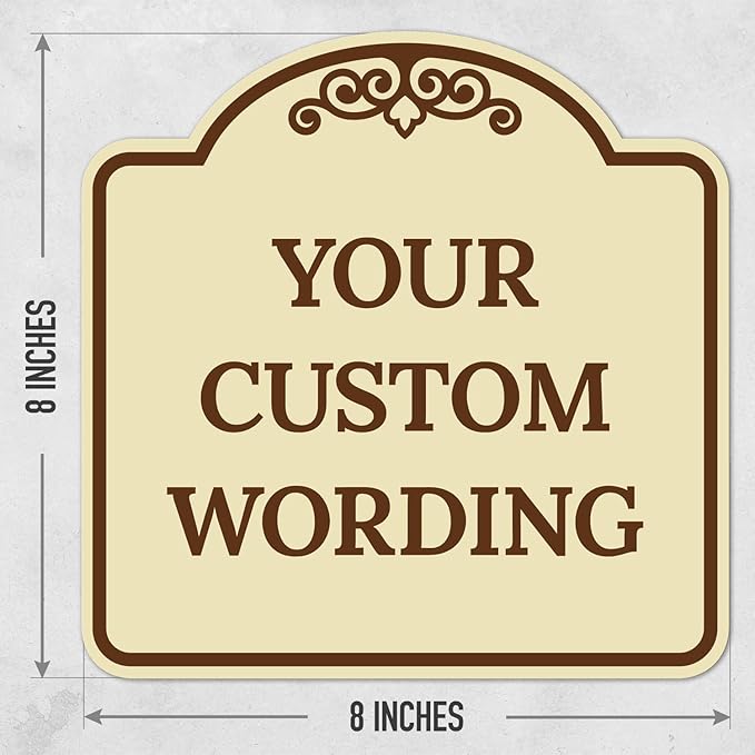 Custom Decorative Sign, Personalized Metal Sign - Image 3