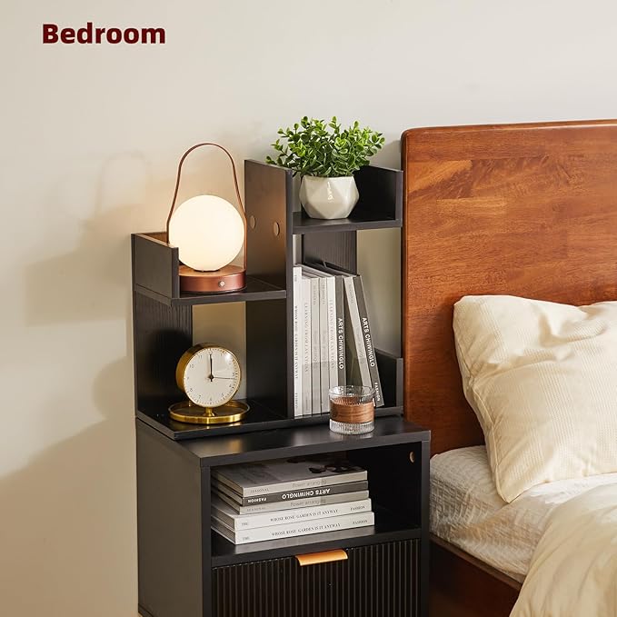 Aibiju Book Organizer for Desk, Cute Desk Top Organizing, Tree Bookshelf Unique - Image 4