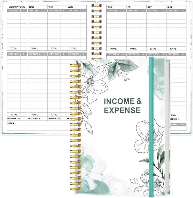 Heveboik Income & Expense Log Book by Heveboik