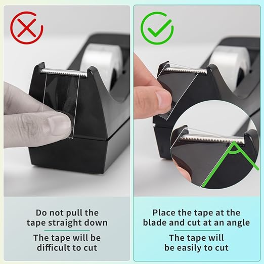 OWLKELA 12 Rolls Transparent Tape Refills, All-Purpose Transparent Glossy Tape - Image 2