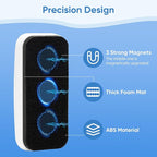 VUSIGN Magnetic Dry Erase White Board Eraser- 2 Pack, Glass Whiteboard Eraser - Image 2