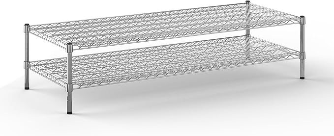 Regal Altair 24" Deep x 60" Wide x 14" Height Wire Shelving Kit | 2-Tier | NSF by Regal+Altair