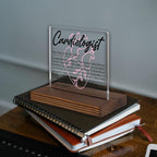 Cardiologist Gifts, Thank You Desk Sign - Image 2