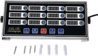 12 Channel Kitchen Timer Digital Kitchen Timer Loud Alarm Cooking Calculagraph - Image 2