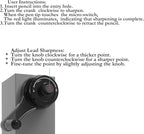 Premium Desktop Manual Pencil Sharpener, Desk Mount Design - Image 7