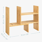Navaris Desk Organizer Shelf Unit - Image 3