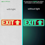 iSYFIX Exit Stickers Signs - Image 2