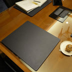 Dacasso Black Leatherette 20" x 16" Luxury Conference Table Pad - Image 4