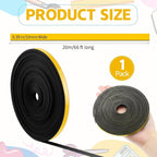 AmazingSpark Magnetic Tape Roll Thin Strips, 0.39 Inch x 66 Feet Magnetic Board - Image 2