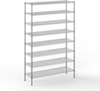 Regal Altair 18" Deep x 54" Wide x 86" Height Wire Shelving Kit | 8-Tier | NSF by Regal+Altair