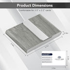 Business Card Holder with Ultra Slim Design, Business Card Case with Premium PU - Image 7