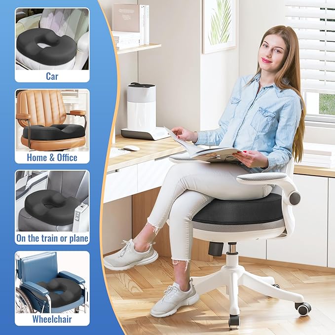 CloudBliss Donut Pillow Seat Cushion Chair Pad - Image 6