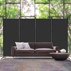 MAYOLIAH 4 Panel Privacy Screen Room Dividers 6FT Tall Portable Office Wall - Image 2