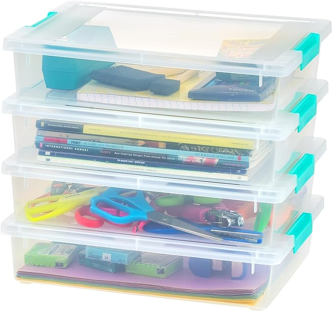 IRIS USA 6 Qt. Storage Bins by IRISUSA