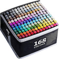 VIDIMAKPRO Alcohol Markers 168 Colors by Unknown