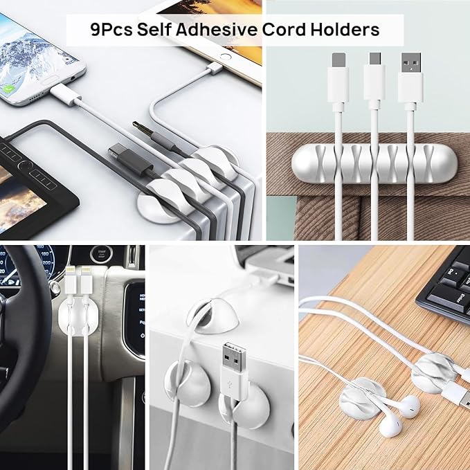 Ditar 193 PCS Cable Management Kit - Image 3