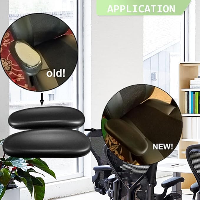 Office Chair Arm Rest Replacement Fits All Styles of Arms - Image 4