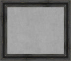Amanti Art Black Framed Magnetic Board 25x29 Medium Vision Board by AmantiArt