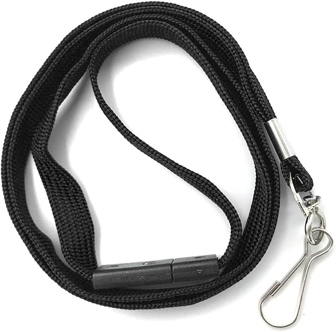 Bird Fiy Lanyards Safety Black Lanyards Neck Flat Premium Breakaway Badge - Image 5