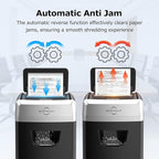BONSEN 150-Sheet Autofeed Paper Shredder Heavy Duty, 60 Mins Micro-Cut Shredder - Image 6
