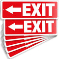 iSYFIX Exit Signs 6 Pack 12x4 Inch by iSYFIXPREMIUMSIGNS