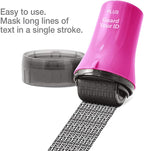 Guard Your ID Wide Advanced Roller 2.0 Identity Theft Prevention Security Stamp - Image 3
