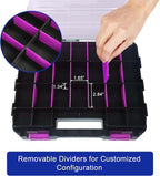 Tools Organizer Box Small Parts Storage Box 50-Compartment Double Side Hardware - Image 4