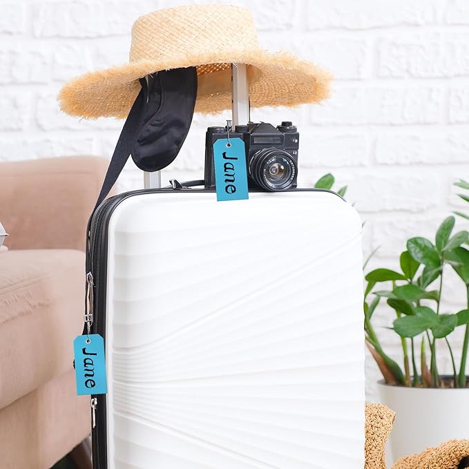 100 Plastic Shipping Tags with Wire - Image 6