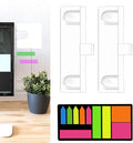 Keenjorika 2PCS Multifunctionnal Monitor Documents Holder, Desktop Message Board by Keenjorika