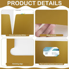 Yeaqee 100 Pack 2 Pockets Glossy Laminated Paper Folder First Day of School - Image 3