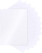 Silunkia 28 Sheets White Shimmer Cardstock 8.5 x 11 Printer Paper, 92lb by Silunkia