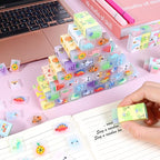 35PCS Cute Animal Erasers for Kids, Count Bulk Pack, Back to School Supplies - Image 2