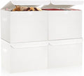 Bagnizer Large 22 Quart Linen Fabric Foldable Storage Bin Cube Organizer Basket by Bagnizer