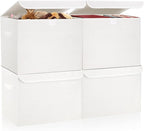 Bagnizer Large 22 Quart Linen Fabric Foldable Storage Bin Cube Organizer Basket by Bagnizer