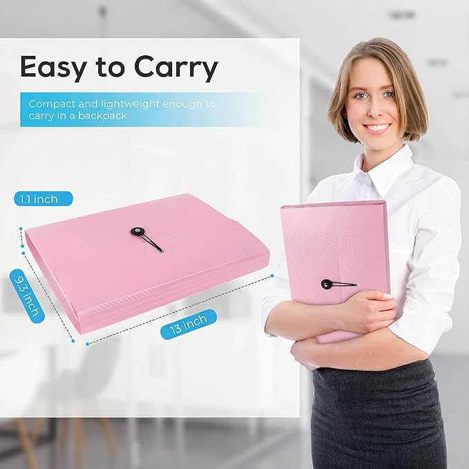 Accordion File Organizer, Accordion Folder - Image 3