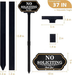 No Soliciting Sign for House - Image 2