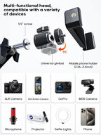 CACENCAN Overhead Camera Mount, 5lb Horizontal Load-Bearing, 360° Adjustable - Image 7