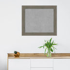 Amanti Art Grey Framed Magnetic Board 25x29 Medium Vision Board - Image 5