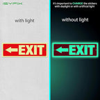 iSYFIX Exit Signs with Directional Left Arrow - Image 2