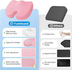 TushGuard Office/Car Seat Cushion, Non-Slip Sciatica & Back Coccyx Tailbone - Image 6