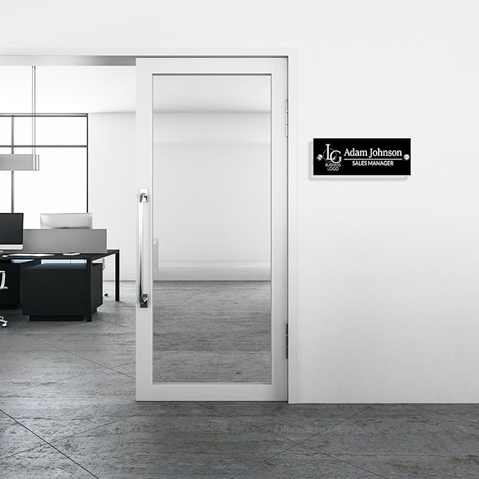 Custom Name Plates for Doors Personalized Wall Name Signs Office Workspace - Image 7